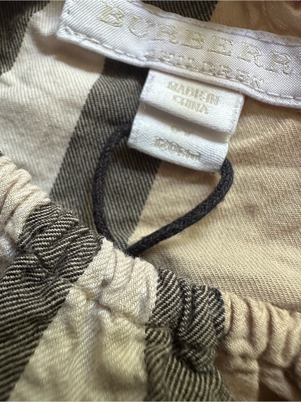 Burberry girls nova check dress 6y nwot - Picture 3 of 4